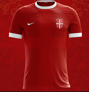 Serbia Home Jersey